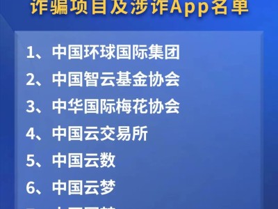 公安部公布第二批50个民族资产解冻类诈骗项目及涉诈App名单